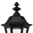 thumbnail image 2 of Hinkley Lighting H1419 Black 18" Height 1 Light Lantern Outdoor Wall Sconce In Black From, 2 of 5