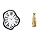 thumbnail image 1 of Reloj de pared con números , reloj electrónico con figura de , diseño distorsionado, material de resina acrílica, ideal para dormitorio, 1 of 8