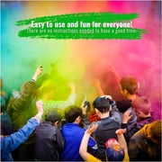 Color Powder Green - 25 Pounds - Ideal for Fun Runs, Holi Festivals, Color Wars, and More!