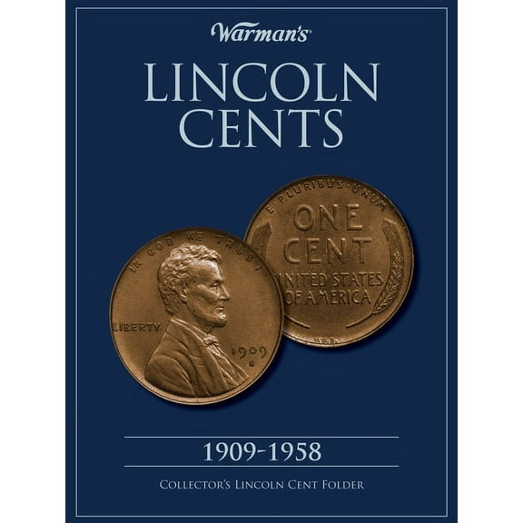 Warman's Collector Coin Folders Lincoln Cents 1909-1958 Collector's Folder, (Hardcover)
