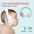 thumbnail image 4 of Cache-oreilles Antibruit pour Tout-Petit, Écouteurs pour Bébé Ajustables avec Bande Extensible, Écouteurs pour Bébé contre les Dommages à l'Ouïe Confortables, 4 of 8
