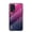 Rose Deep Blue, variant on Dteck Case Compatible with OnePlus Nord N200 5G, Lightweight Full Coverage Gradient Hard Glass Back Cover Soft TPU Bumper Cover for OnePlus Nord N200 5G 2021, Purple Green