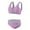Purple, variant on YOUSNH Girls' Swimwear Fashion Cute Print Kids Beach Vacation Swim Strap Adjustable Bikini Girls Swimwear Black 11-12 Years