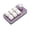 Transparent Purple, variant on Suodoka 6 Key One Handed Mechanical Keyboard with Knob, Wired USB Programmable Gaming Keypad, Blue Switch, PC Mac Compatible, Purple (4.72 inches / 12 cm)