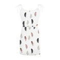 thumbnail image 3 of Robe d'Été pour Femmes, Mode Aguichant, Col en V, Imprimée, Vacances, Plage, Combinaison, Robe Soleil, 3 of 4