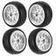 thumbnail image 4 of Neumático De Agarre De Coche Con Control Remoto, Neumático Suave De Camión De Control Remoto Duradero, Alta Resistencia A La Compresión Para Camión De Control Remoto WPL D12 ANGGREK Otros, 4 of 8