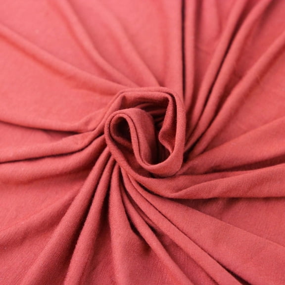 Rayon Spandex Jersey Knit Fabric, Heavyweight, 60" Wide, Cut by Yard