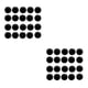 thumbnail image 1 of Kenally Juntas adhesivas autoadhesivas protectoras con almohadilla antichoque para puerta de automóvil 20PCS 2piezas Kenally CBP263515, 1 of 5