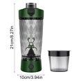 thumbnail image 3 of Electric Protein Shaker Bottle - USB Rechargeable Mixer Cup for Shakes and Meal Replacements, BPA-Free, Portable Pre Workout Whey Protein Drink Cup XKHAZA, 3 of 9