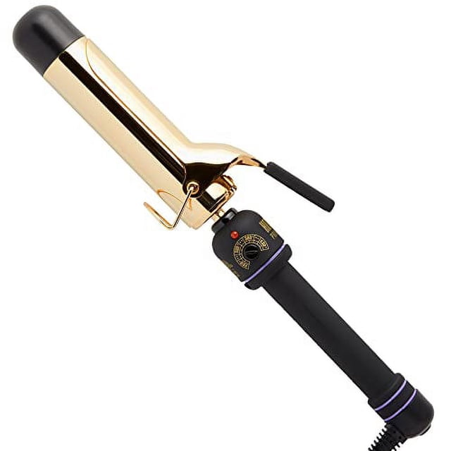 Rizador de pelo Hot Tools Pro Artist de oro de 24K Duración prolongada