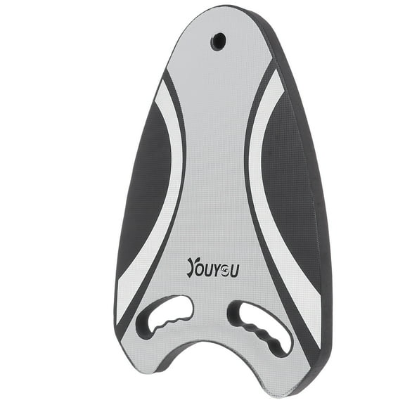 Masteelf Durable Black EVA Swimming Kickboard for Kids and Adults Training Aid Soft Lightweight 22.5 x 11.8 Inches