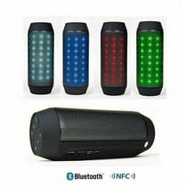 Bluetooth NFC Rainbow LED Lights and Music Speaker with FM Radio