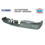 CAPA for 2024-2024 1500 Classic Rear Step Bumper Face Bar Steel - High Strength