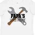 thumbnail image 4 of Inktastic Papa's Little Helper Boys Toddler T-Shirt, 4 of 5