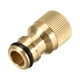 thumbnail image 4 of Conector Rápido de Grifo de Latón M18 con Rosca Femenina Adaptador de Enchufe de Manguera para Sistema de Irrigación de Jardín, 4 of 4