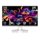 thumbnail image 1 of Monitor 27 msi mag 272qpw qd-oled x28 0.3ms 280hz wqhd gamer qd oled blanco anti-glare freesync, 1 of 5