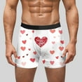 thumbnail image 2 of Zshosam Mens Boxer Shorts Printed Mens Underwear Men Boxer Short Underwear(White,XXXL), 2 of 5