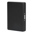 thumbnail image 4 of Fashionable Cigarette Case Brushed Aluminum Alloy Business Card Storage Box for BriefcaseCard + Black Cigarette Box, 4 of 14