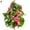Rose-Red, variant on SPRING PARK Artificial Flower Silk Rose Leaf Garland Vine Ivy Home Wedding Garden Decor