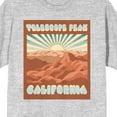 thumbnail image 2 of Elevation 7573 Telescope California Crew Neck Athletic Heather Men's T-shirt-Medium, 2 of 4