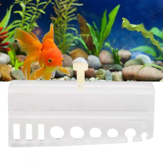 Aquarium Tools Rack, Acrylic High Transparency Board Aquarium Scraper Rack, For Aquarium Fish Tanks