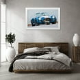 thumbnail image 3 of Stephen Chambers 32x21 White Modern Wood Framed Wall Art Titled - Ac Cobra 13, 3 of 6