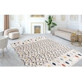 thumbnail image 3 of Contemporary Drop Collection Area Rug in Multi Color and Rectangle, Runner Shape, 3 of 8