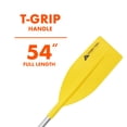 thumbnail image 4 of Ozark Trail Yellow Aluminum and Plastic Hand Kayak Paddle, 4.5', 4 of 10