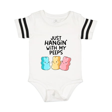 

Inktastic Easter Just Hangin with My Peeps! Gift Baby Boy or Baby Girl Bodysuit