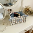 thumbnail image 2 of C Compact Desktop Storage Basket With Artistic Pattern For Snacks Cosmetics And Miscellaneous Items Organization, 2 of 6