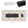 thumbnail image 2 of Hirioo Winter Christmas And New Year Deer for Mouse Pad ,Anti-Slip Base, Durable Stitched Edges, Perfect for Gaming, Office, and Home Use,16x35.5in, 2 of 9