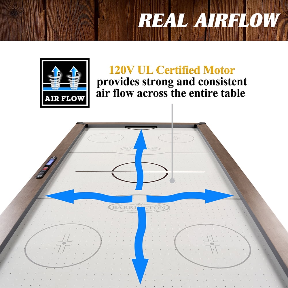 7 ft. Urban Air Hockey Table with Pusher and Puck Set by Barrington Billiards