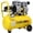 Yellow, variant on Topcobe 1.5HP Silent Oil-Free Air Compressor, Oil-Free, 8 Gallon Portable Electric Shop Air Compressor with Wheels and Automatic Drain Valve, 70 dBA Noise Level, Light Gray
