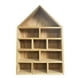 thumbnail image 1 of Estante de exhibición de caja de sombra, estante de almacenamiento montado en pared, vitrina de madera, soporte para figuras en miniatura para, 1 of 9
