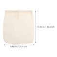 thumbnail image 2 of OHOIOLLA 2Ud Bolsa Filtrante Reutilizable Para Leche Vegetal Café Y Jugos De Malla Fina Color Beige, 2 of 8