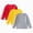 H137-Grey, variant on 3 Pack Toddler Baby Girls Boys Long Sleeve Shirts Raglan Shirt Baseball Tee Cotton T-Shirts,Blue,6-7 Y