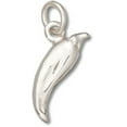 thumbnail image 1 of Sterling Silver 30" .8mm Box Chain 3D Hot Spicy Chili Pepper Pendant Necklace, 1 of 2