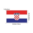 thumbnail image 3 of Bandera de fútbol grande | Pancarta de celebración para aficionados en partidos deportivos, fiestas temáticas y decoración de bares, 3 of 6