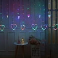thumbnail image 5 of RV lámpara led cadena amor cortina lámpara día de san valentín pa, 5 of 5