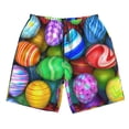 thumbnail image 5 of Goofa Colorful Easter Eggs1 Printed Mens Swim Trunks Summer Quick Dry Short Beach Swimwear Bathing Suits-XX-Large, 5 of 9
