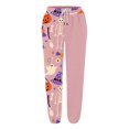 thumbnail image 4 of WILLBEST Pantalones Casuales para Mujer, Cómodos Pantalones Deportivos con Estampado de Halloween, Cintura Elástica Suave, Ideales para Uso Diario y Relajación 57 Extra Grande, 4 of 4