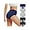 2 Gray, 2 Black, 1 Dark Blue, variant on DEFNES Leak Proof Underwear for Woman Cotton Overnight Menstrual Panties Briefs (5 Pack)