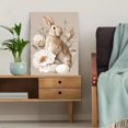 thumbnail image 5 of UXIEQU Bunny Floral Canvas Wall Decor 15.75x11.81 Inches, 5 of 8