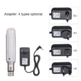 thumbnail image 2 of DMX512 2.4G ISM Transmisor inalámbrico + 5 unidades Receptores incorporados Baterías recargables Di TOMSHOO Transmisor DMX, 2 of 7