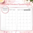 thumbnail image 4 of Naler 2027 Daily Hourly Planner 5.7"x 8.3" - One Page a Day (12 Month),Hardcover A5 Weekly Monthly Diary Planner Agenda Notebook,Rose Glod, 4 of 8