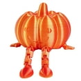 thumbnail image 1 of 3D Articulated Sitting Pumpkin Statue for Halloween Fall Home Garden Kitchen Table Model Decorative Figurine Topadorn, 1 of 4