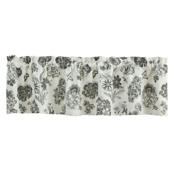Park Designs Geranium Floral Lined Valance 60''X14''