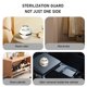 thumbnail image 5 of Refrigerator DeodorizerOdor Eliminator Mini Portable USB Rechargeable 1500mAh Air Purifier for Fridge, Closet, Car, Office, Home – White/Green, 5 of 6