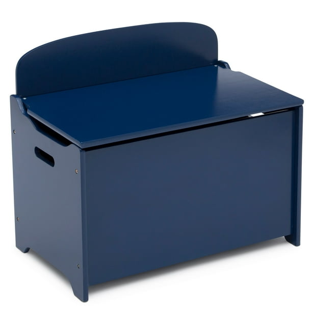 Delta Children MySize Deluxe Toy Box, Blue