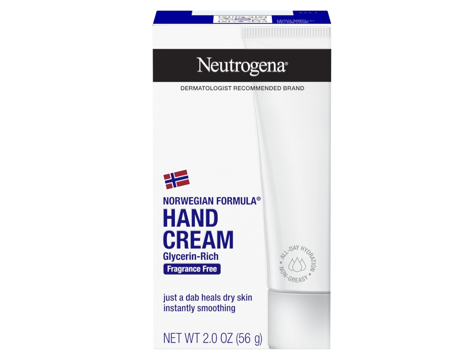 Neutrogena Hand Cream Norwegian Formula Fragrance Free for Chapped Skin 2 Oz